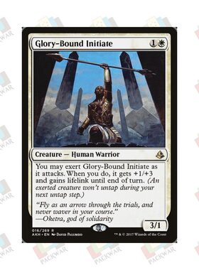 牌客窝 万智牌 崇耀祀徒 Glory-Bound Initiate 金 白