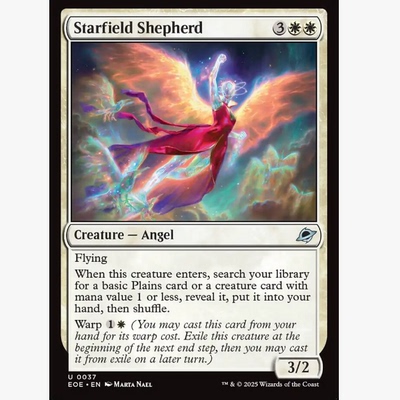 牌客窝 万智牌 星空牧者 Starfield Shepherd  银 白色