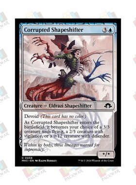 牌客窝 万智牌 腐化变形兽 Corrupted Shapeshifter 铁 无色 闪