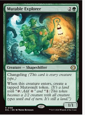 牌客窝 万智牌 易形探险家 Mutable Explorer 金 绿色