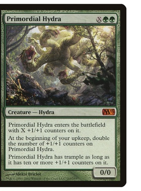 牌客窝 万智牌 原初多头龙 Primordial Hydra 秘稀 绿