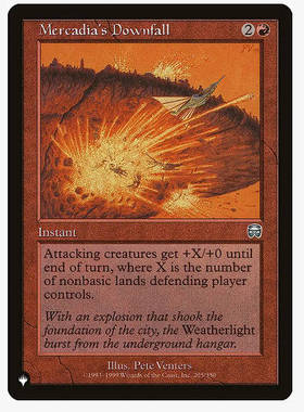 牌客窝 万智牌 玛凯迪亚的覆亡 Mercadia's Downfall 银 红