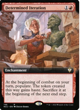 牌客窝 万智牌  定念迭代  Determined Iteration 金 红