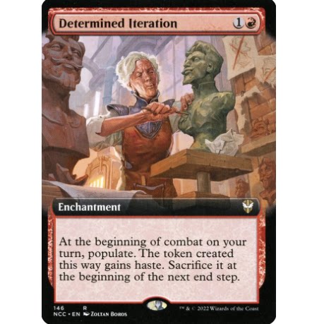 牌客窝 万智牌  定念迭代  Determined Iteration 金 红