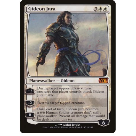 牌客窝 万智牌 基定尤拉  Gideon Jura  秘稀 白