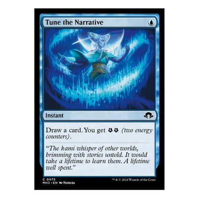 牌客窝 万智牌  叙事调律 Tune the Narrative 铁 蓝 闪