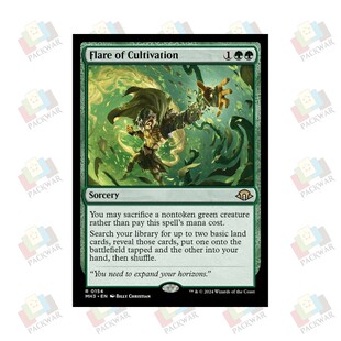 牌客窝 万智牌 栽培眩闪 Flare of Cultivation 金 绿 闪