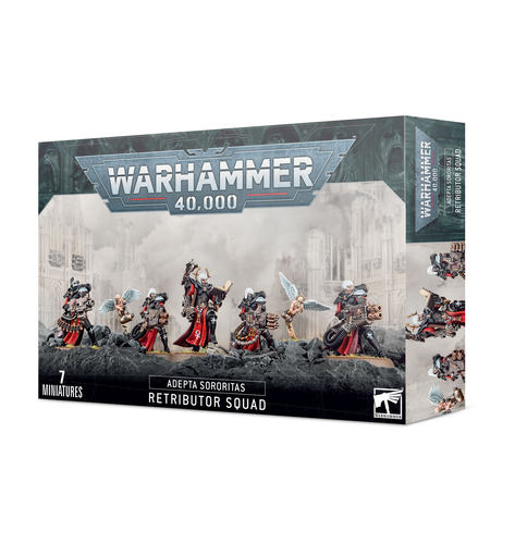 战锤 40K ADEPTA SORORITAS RETRIBUTOR SQUAD