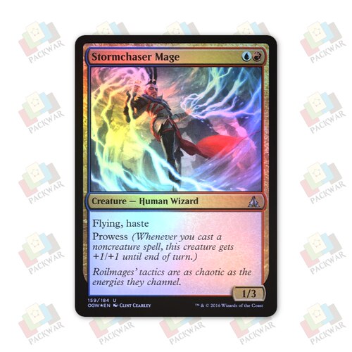 牌客窝 万智牌 逐岚法师 Stormchaser Mage 银 多色