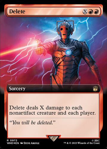 君的牌窝万智牌 神秘博士WHO   Delete  金 红