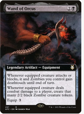 牌客窝 万智牌 欧库斯之杖 Wand of Orcus 金 黑色