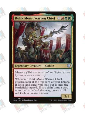 万智牌 凯尔顿血拳加娜 Garna, Bloodfist of Keld 银 多色 闪