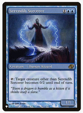 牌客窝 万智牌 细兰术士 Serendib Sorcerer 金 蓝