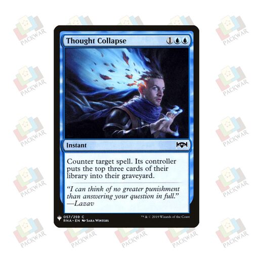 牌客窝 万智牌 思想坍塌 Thought Collapse 铁 蓝 闪