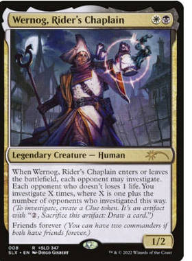 牌客窝 万智牌 骑兵教士维诺格 Wernog, Rider's Chaplain 金 多