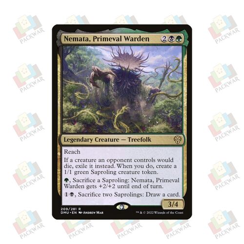 牌客窝 万智牌 太古守护灵奈玛塔 Nemata, Primeval Warden 金 多