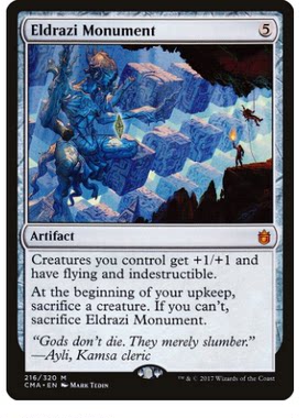 牌客窝 万智牌  奥札奇纪念碑  Eldrazi Monument  秘稀 神器 闪