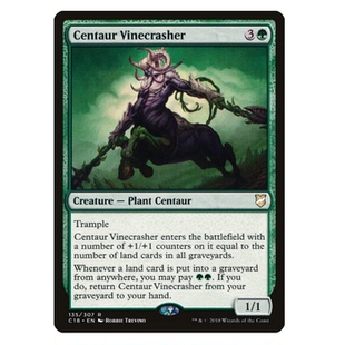 金 牌客窝 绿 Vinecrasher Centaur 万智牌 藤击半人马