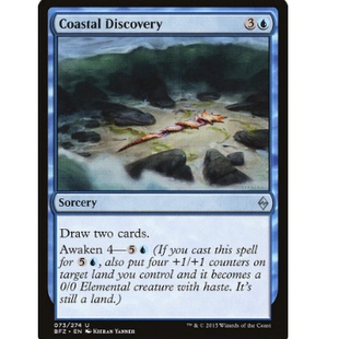 Coastal BFZ 牌客窝 海岸发现 蓝色 简中 银 万智牌 Discovery