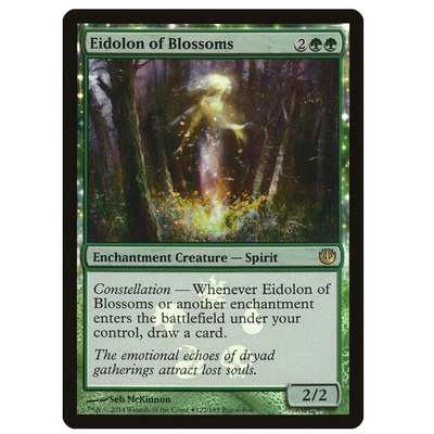 牌客窝 万智牌 花丛幻灵 Eidolon of Blossoms 金 绿色