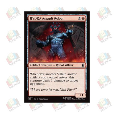 牌客窝 万智牌 九头蛇强袭机器人 HYDRA Assault Robot 铁 红 闪