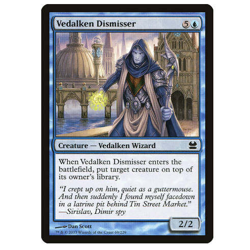 牌客窝 万智牌 维多肯退散师  Vedalken Dismisser 铁 蓝