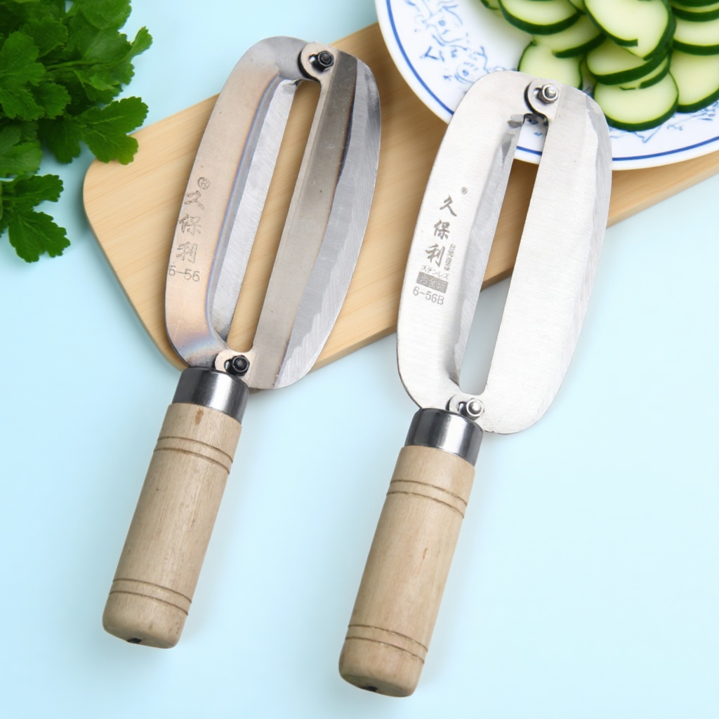 久保利甘蔗刀甘蔗刨削皮器削皮刀菠萝刀 水果刀削甘蔗菠萝刀工具