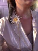 BW中古 Fresco英国永生花天然植物珠宝项链