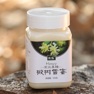 长白山椴树蜜东北黑蜂椴树雪蜜天然农家自产野生结晶土蜂蜜500g