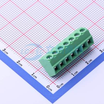 螺钉式接线端子 JL102-38107G01 插件,P=3.81mm 1x7P 电子元器件