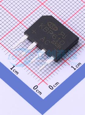整流桥 KBP610 KBP 1kV 6A JUXING(钜兴) 原装 电子元器件配单