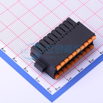 插拔式接线端子 KF2EDGKSM-3.5-2*10P P=3.5mm 插头 2x10P 原装