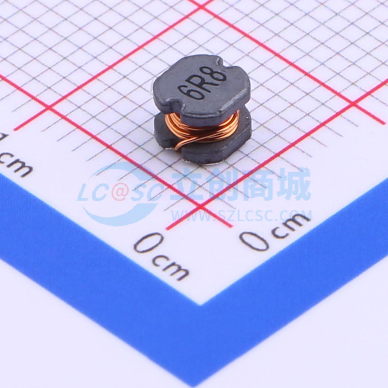 功率电感 SMTDR43-6R8M SMD,4x4.5mm 6.8uH ±20% 950mA 原装