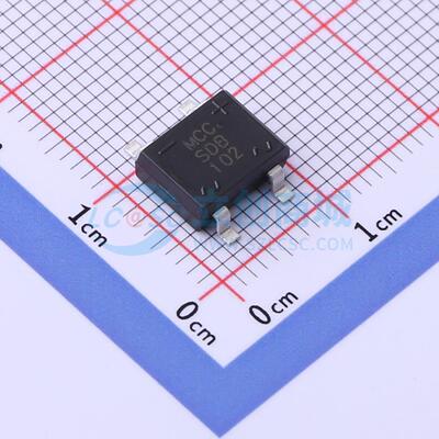 整流桥 SDB102-TP SDB-1 100V 1A MCC(美微科) 电子元器件配单