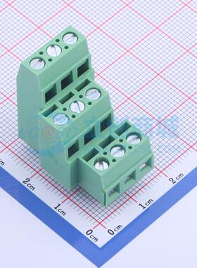 螺钉式接线端子 DG127A3-5.08-09P-14-00A(H) 插件,P=5.08mm 3x3P