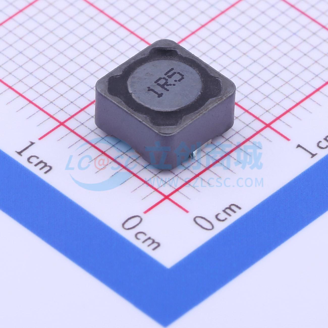 功率电感 SCDS74T-1R5M-N SMD 1.5uH ±20% 5A 电子元器件