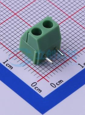 螺钉式接线端子 KF396R-3.96-2P 弯插,P=3.96mm 1x2P 电子元器件