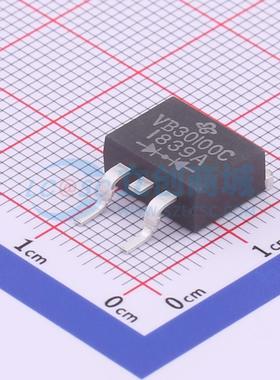 肖特基二极管 VB30100C-E3/8W TO-263AB(D2PAK) 100V 15A VISHAY(