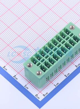 插拔式接线端子 KF2EDGKVM-3.81-2*9P  3.81mm 板端/插座-闭口 2x