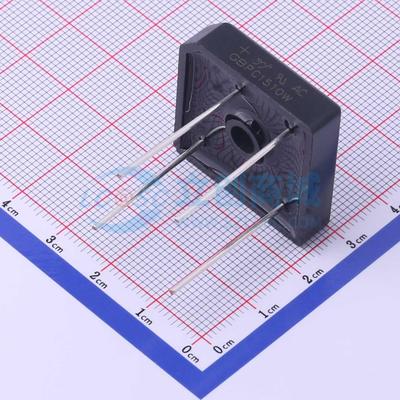 整流桥 GBPC1510W GBPC-W 1kV 15A YANGJIE(扬杰) 电子元器件配单