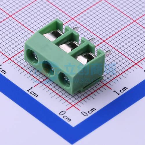 螺钉式接线端子 KF126-5.0-3P 插件,P=5mm 1x3P 电子元器件配单