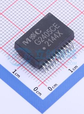 网口变压器 G2405CE SMD-24P,17.5x12.2mm 单口 电子元器件配单