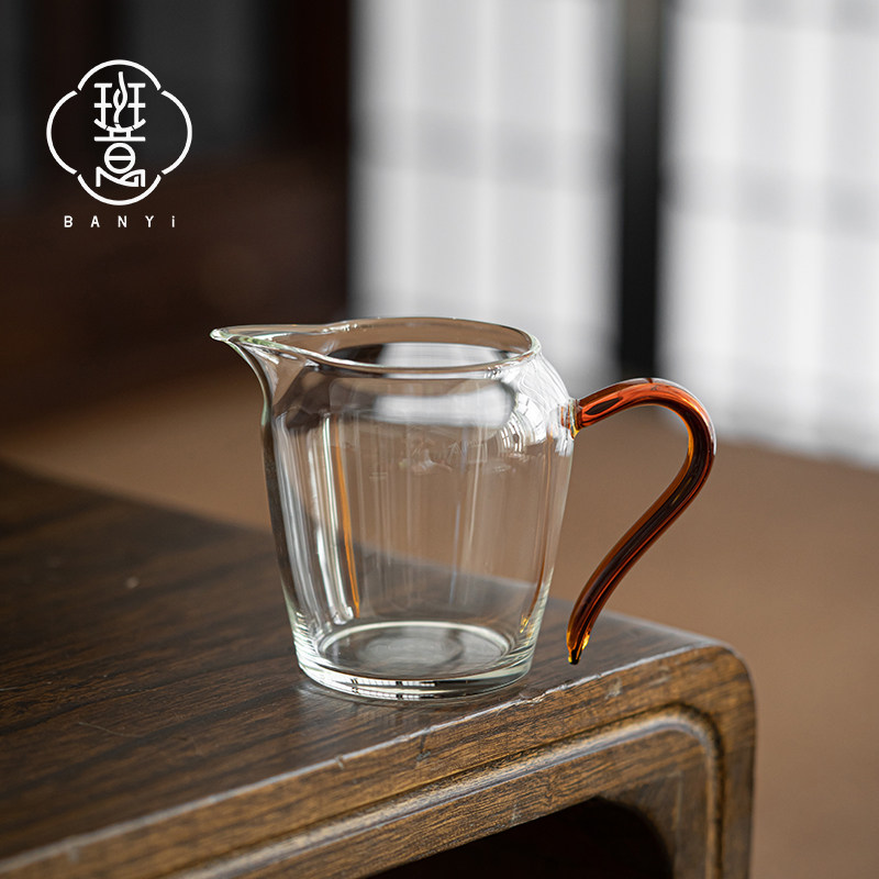 班意 日式玻璃公道杯 防烫加厚耐高温泡茶杯公杯功夫茶海分茶器,餐饮具,公道杯,淘宝优惠券,粉丝福利购,淘宝优惠卷