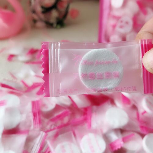蚕丝贴合美容院专用水疗干面膜