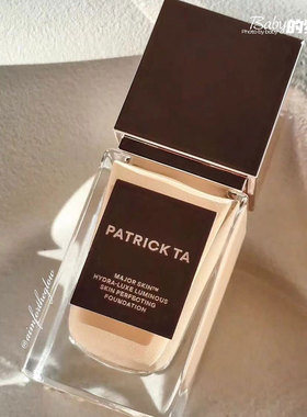 PATRICK TA首款新品粉底液水感奢华光泽亮肤遮瑕柔焦轻薄精华养肤