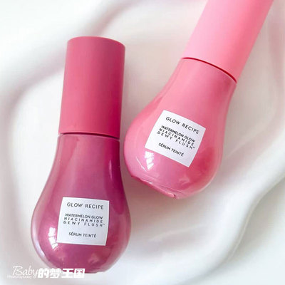 美国采购 Glow Recipe烟酰胺精华腮红亮肤光泽液体胭脂12ml