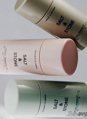 美国 SALT STONE 天然香膏 改善体味清爽香气耐久2.6oz 77ml