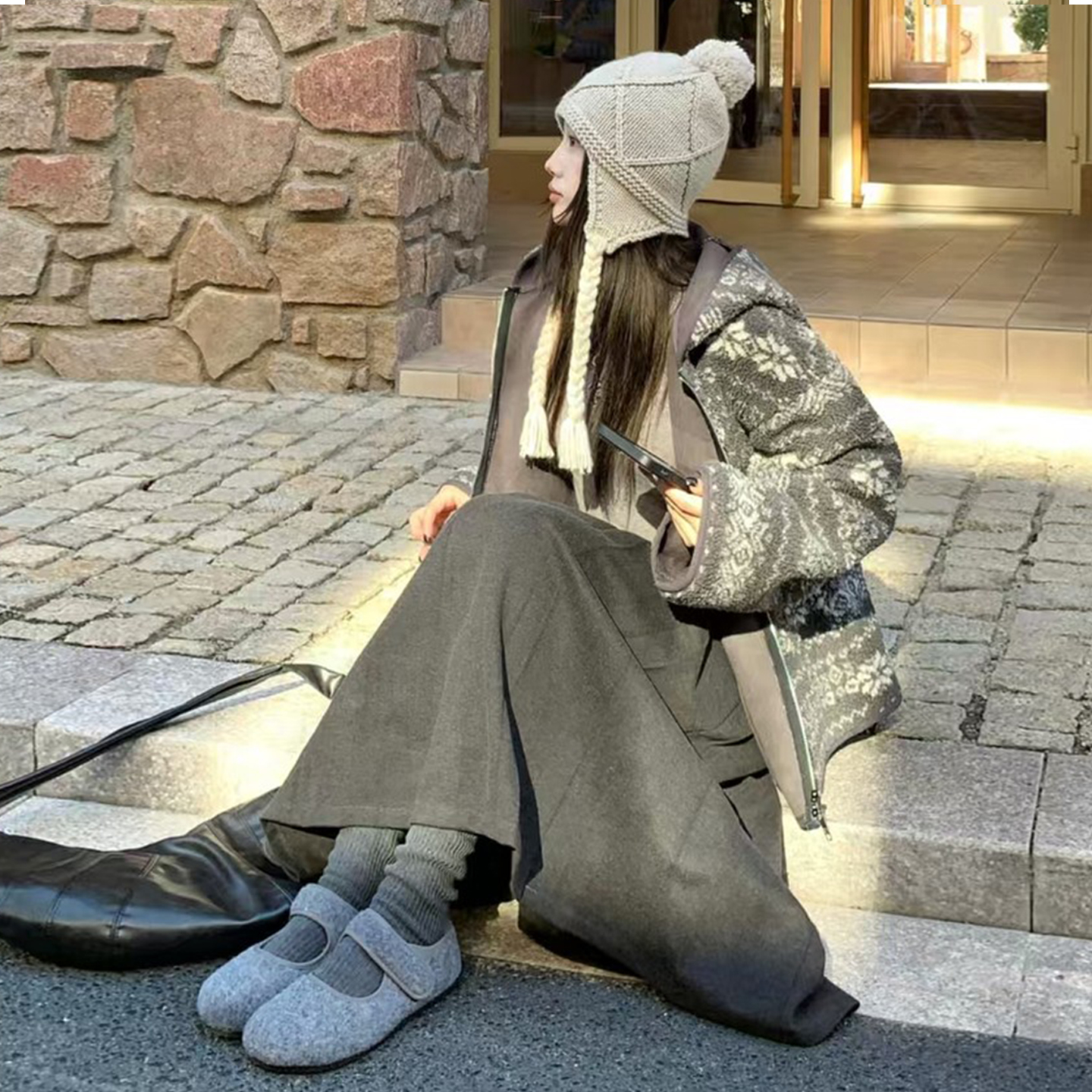 巨好看漂亮连帽卫衣羊羔毛绒厚外套女秋冬2025新款流行爆款摇粒绒