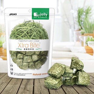 包邮 JOLLY 提摩西草砖小食 140g  兔子龙猫仓鼠天竺鼠零食JP243