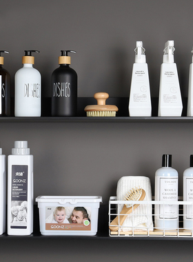 阳台柜摆件样板房卫生间洗衣房家政间收纳筐洗衣液卫浴门店装饰品